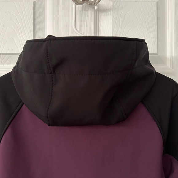 NOR WEAR Women’s Soft Shell Jacket Zipper Coat Hooded Small Fleece inside - Picture 6 of 10